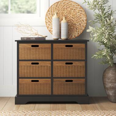 Accent chest on sale with baskets